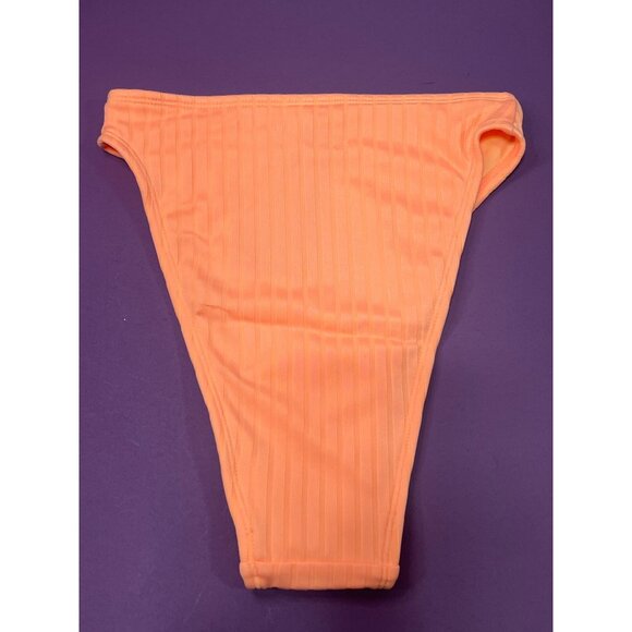 Wild Fable - Women's Ribbed High Leg Cheeky High Waist Bikini Bottom - XXS (00) - Picture 4 of 11